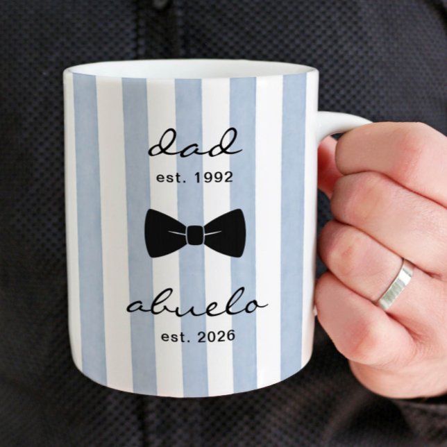 Personalized Dad to Abuelo Mug Gift (Creator Uploaded)