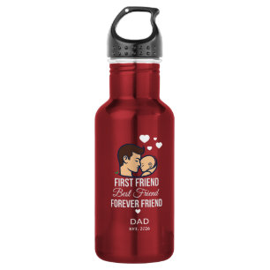Personalized Dad water Bottle