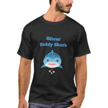 Personalized Daddy Shark Custom Name 