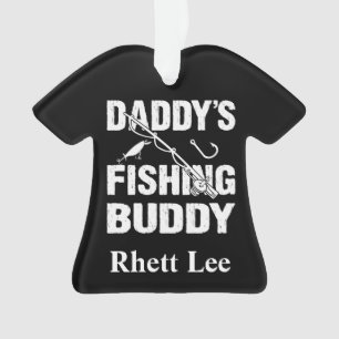 Personalized Daddy's Fishing Buddy Ornament