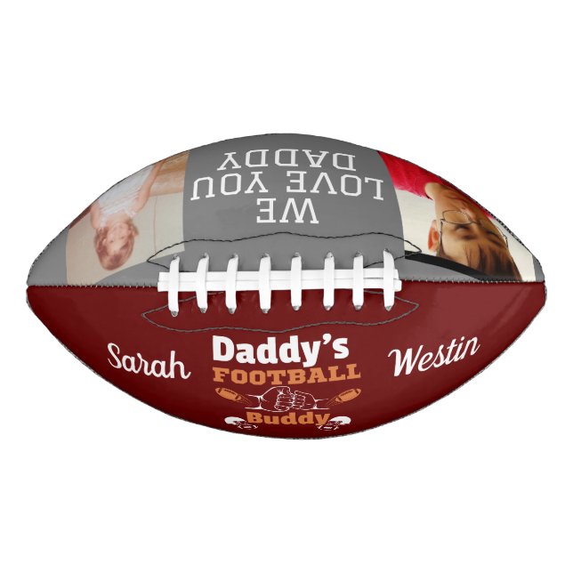 Personalized Daddy's Football Buddy (Front)