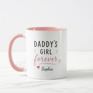 Personalized Daddy's Girl Forever Mug