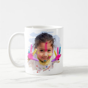 Personalized Daddy's Little Angel Photo Coffee Mug