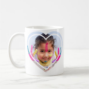 Personalized Daddy's Little Angel Photo Coffee Mug