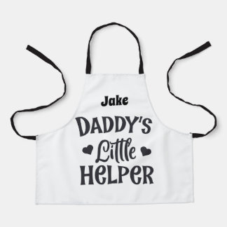 Personalized Daddy's Little Helper Apron