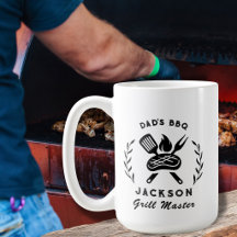 Personalized Dad's BBQ Barbeque Grill Master
