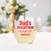 Personalized Dad's Christmas Sippy Cup