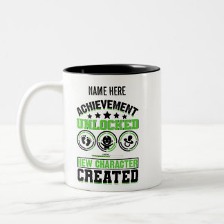 Personalized Dads To Be Father's Day Gift Xbox Two-Tone Coffee Mug