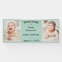 Personalized Dahlia Davidson's Baby Shower Welcome