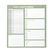 Personalized Daily Planner To Do List Organizer