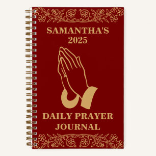 Personalized Daily Prayer Christian Women Journal