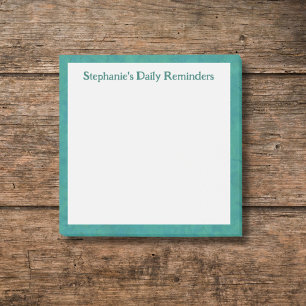 Personalized Daily Reminder Sticky Post-it Notes