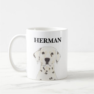 Personalized Dalmatian Coffee Mug