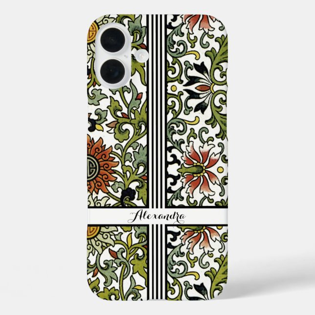 Personalized Damask iPhone 6 case-You Choose Colou Case-Mate iPhone Case (Back)