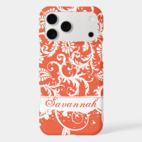 Personalized Damask iPhone Case-You Choose Colour