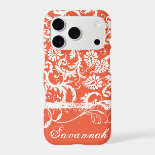 Personalized Damask iPhone Cover-You Choose Colour