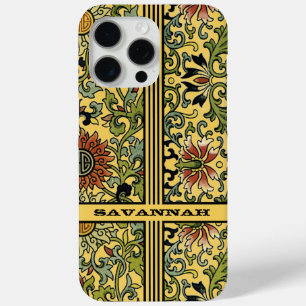 Personalized Damask iPhone Cover-You Choose Colour 15 Pro Max Case