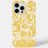 Personalized Damask iPhone Cover-You Choose Colour