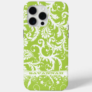 Personalized Damask You Choose Colour iPhone 15 Pro Max Case