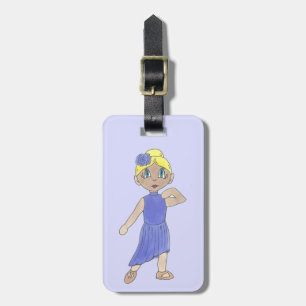 Personalized Dance Bag Lyrical Modern Dancer Class Luggage Tag