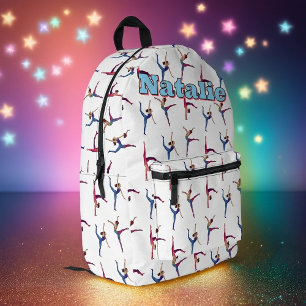 Personalized Dance / Gymnastics Pattern Backpack