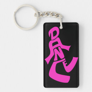 Personalized Dance keychain