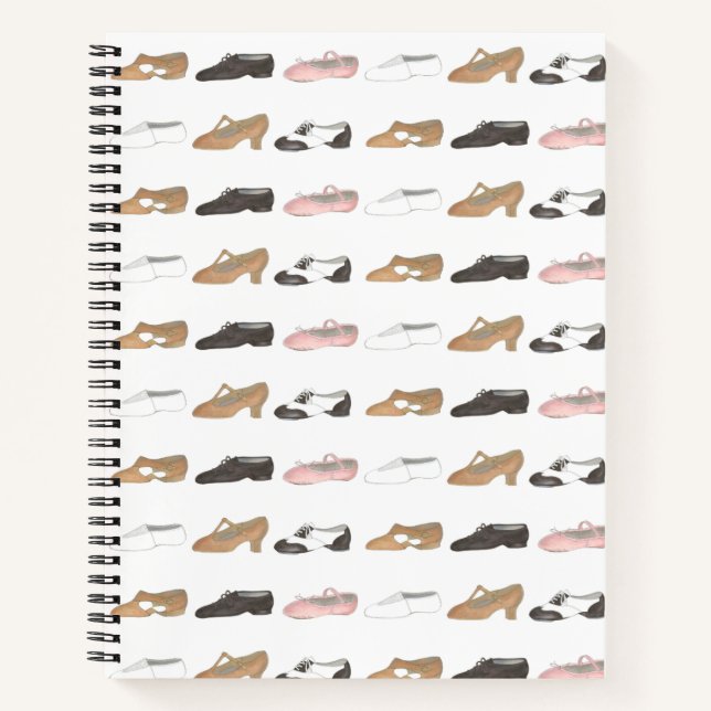 Personalized Dance Teacher Ballet Tap Jazz Lyrical Notebook (Front)