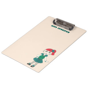 Personalized Dance Teacher Tap Dancer Recital Gift Clipboard