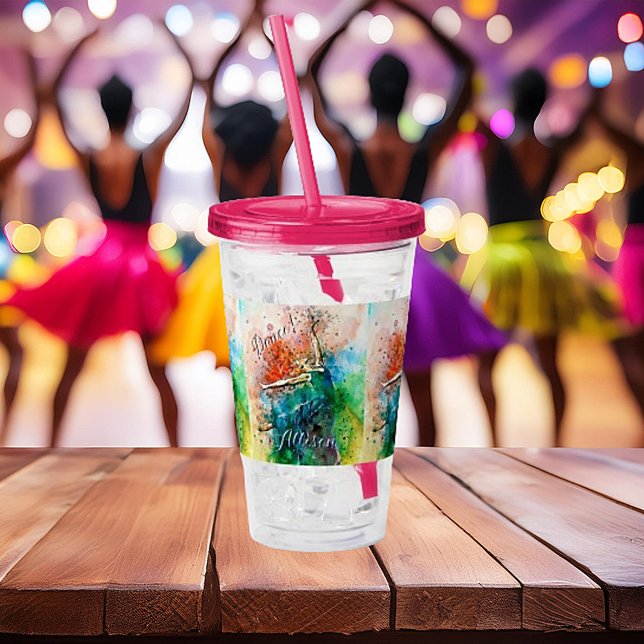 Personalized Dancer    Acrylic Tumbler (Creator Uploaded)