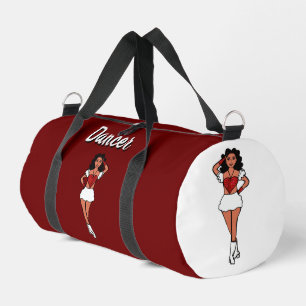 Personalized Dancer Duffle Bag Red Spark #2