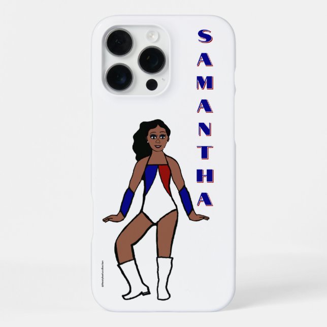 Personalized Dancer RWB Mix # 1   iPhone Case (Back)