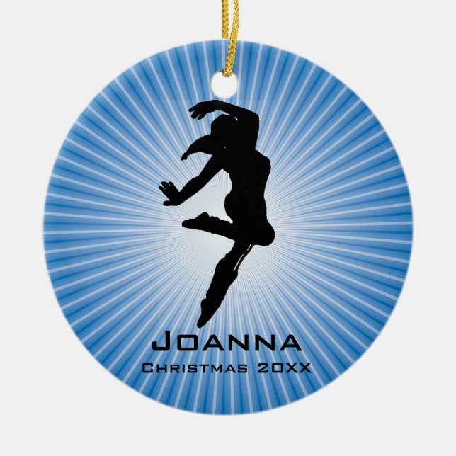 Personalized Dancing Ornament (Front)