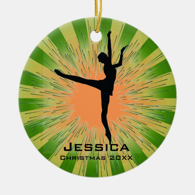 Personalized Dancing Ornament (Front)