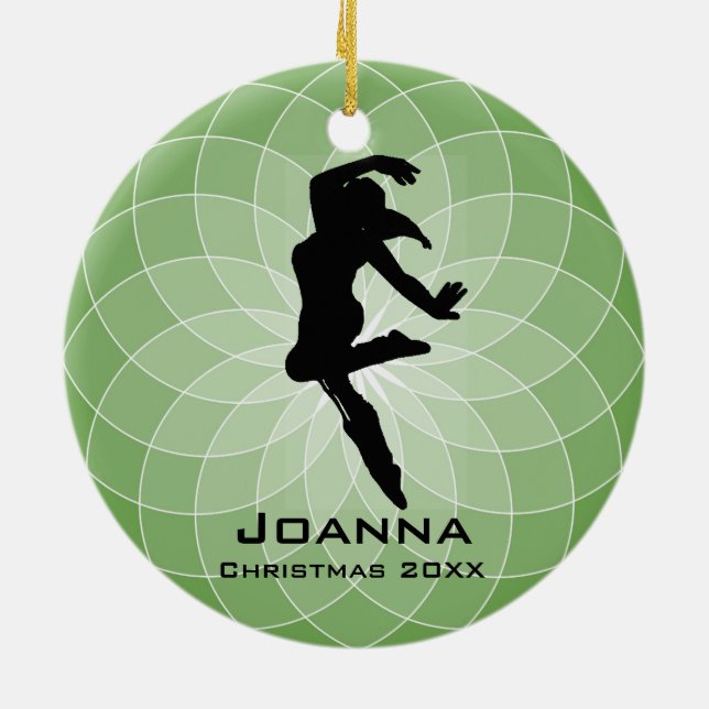 Personalized Dancing Ornament (Back)