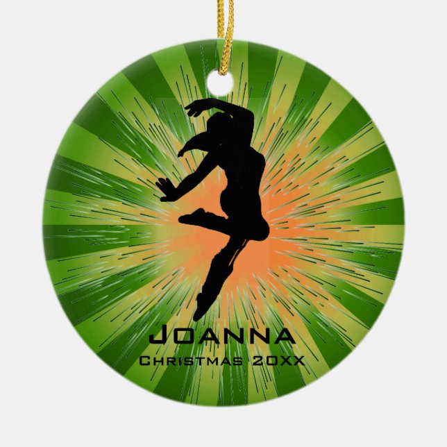 Personalized Dancing Ornament (Front)
