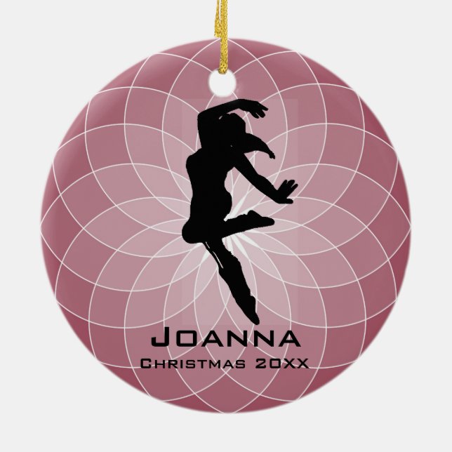 Personalized Dancing Ornament (Back)