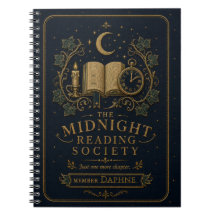 Personalized Dark Academia Reader Journal