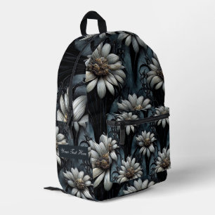 Personalized Dark Garden Printed Backpack