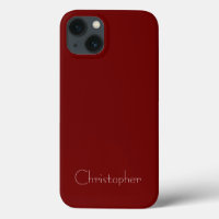 Personalized dark red Radial Texture