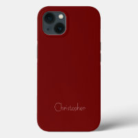 Personalized dark red Radial Texture
