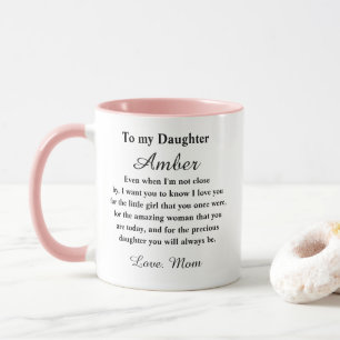 Personalized Daughter Mug