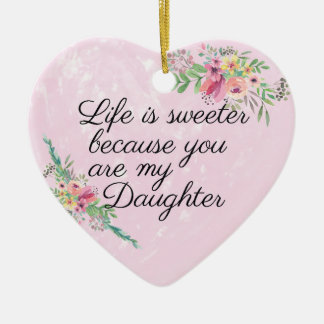 Personalized Daughter Ornament