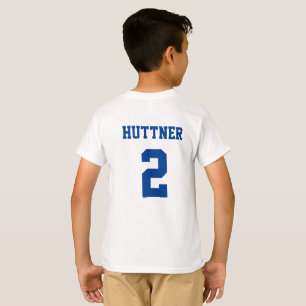 Personalized Dawg Tee - add your name and number