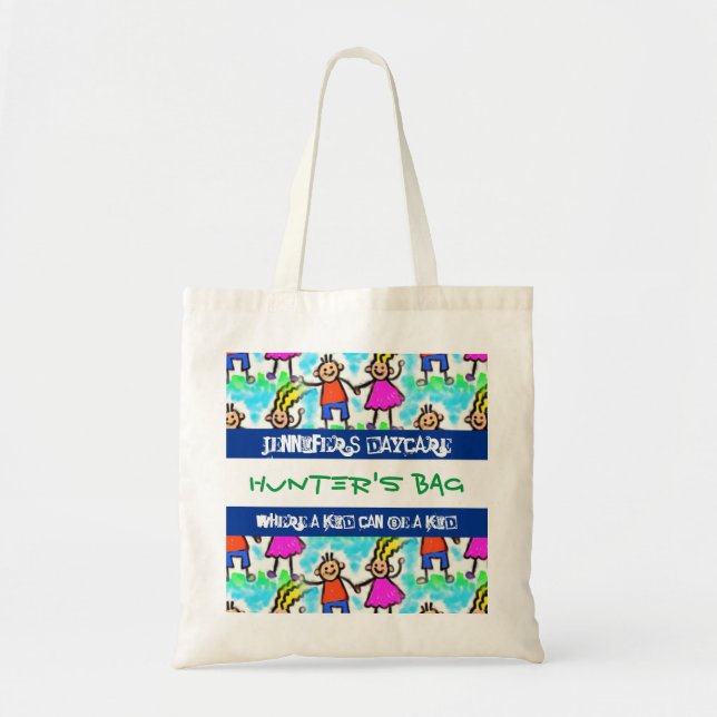 Personalized Daycare Take Home Daily Bag #2 (Front)