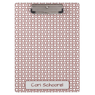 Personalized Dazzling Sun Pattern Clipboard
