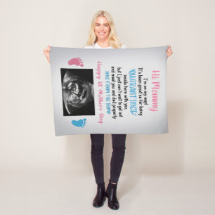 Personalized Dear Mommy Blanket From Bump I'm On 