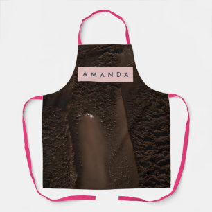 Personalized Decadent Dark Chocolate Apron