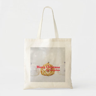 Personalized Decorative Christmas Gift Tote Bag