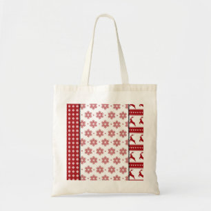 Personalized Decorative Christmas Pattern Tote Bag