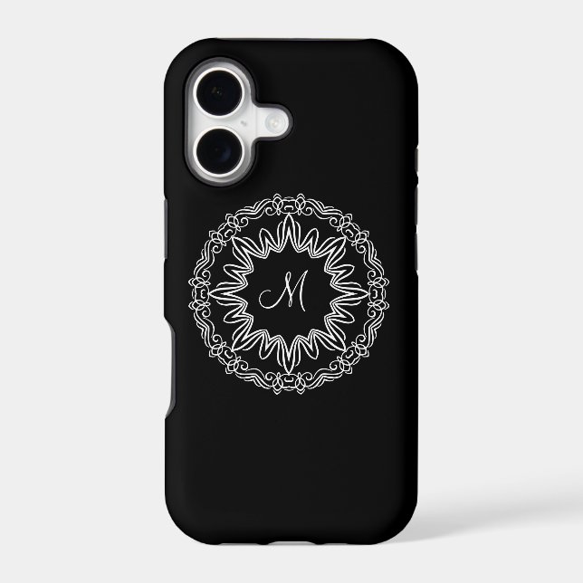 Personalized Decorative Monogram Design (Back)